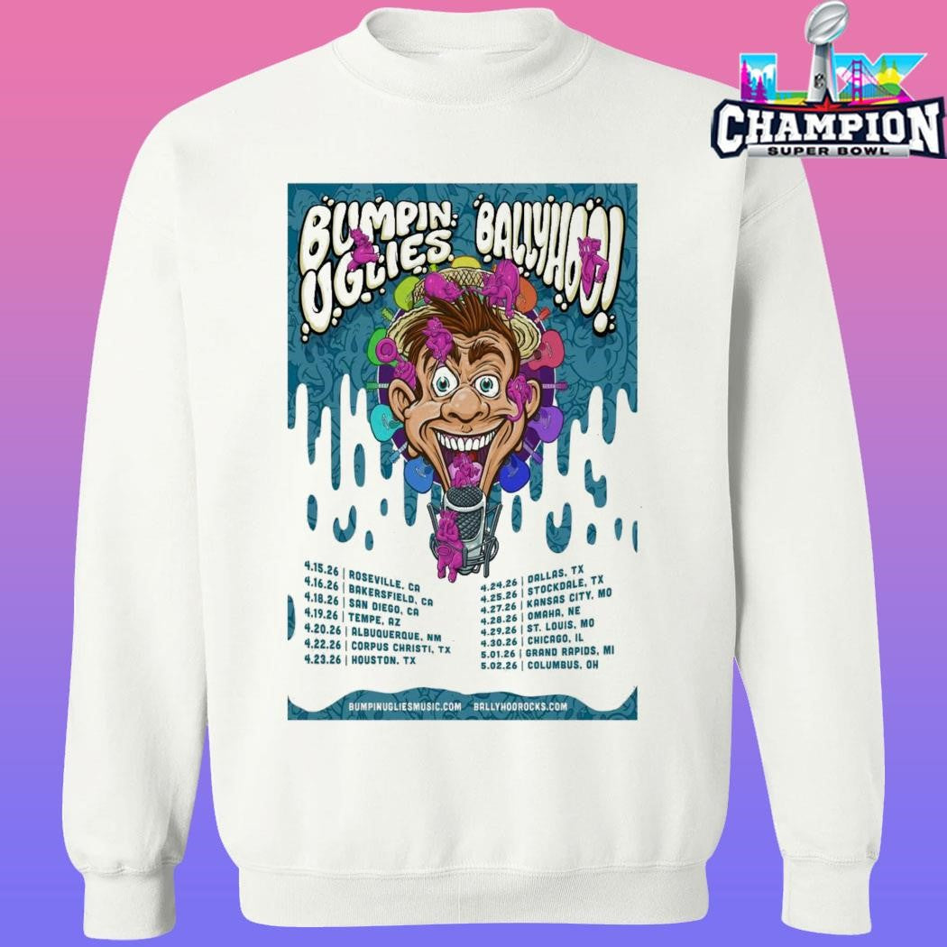 Bumpin Uglies And Ballyhoo Tour April 2026 Shirt