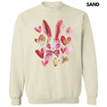 Bunny Gold Hearts Sweatshirt T-Shirts, Hoodie | CiraTrend.com