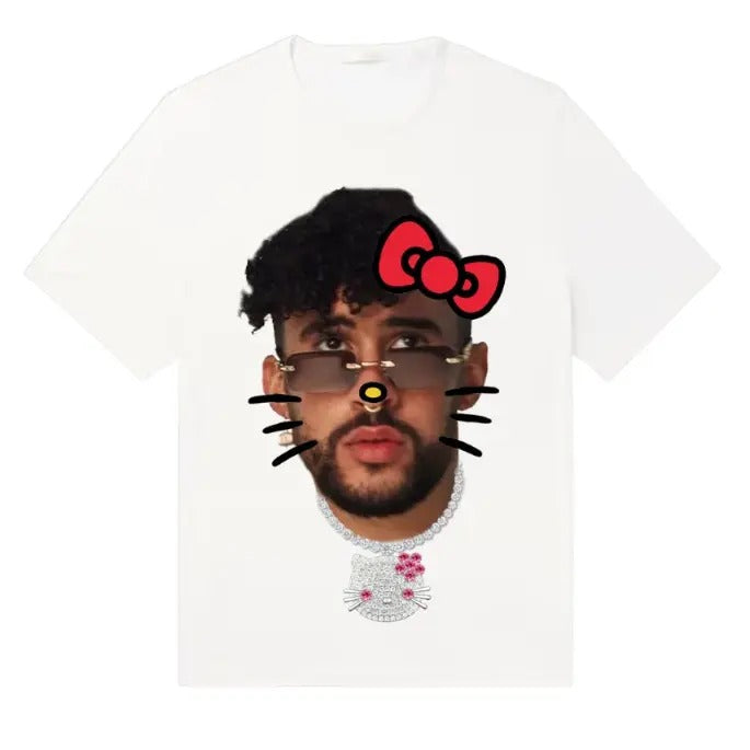 Bunny Kitty Graphic Tee Gift For Hip Hop Lovers Hoodie, Sweatshirt | CiraTrend.com