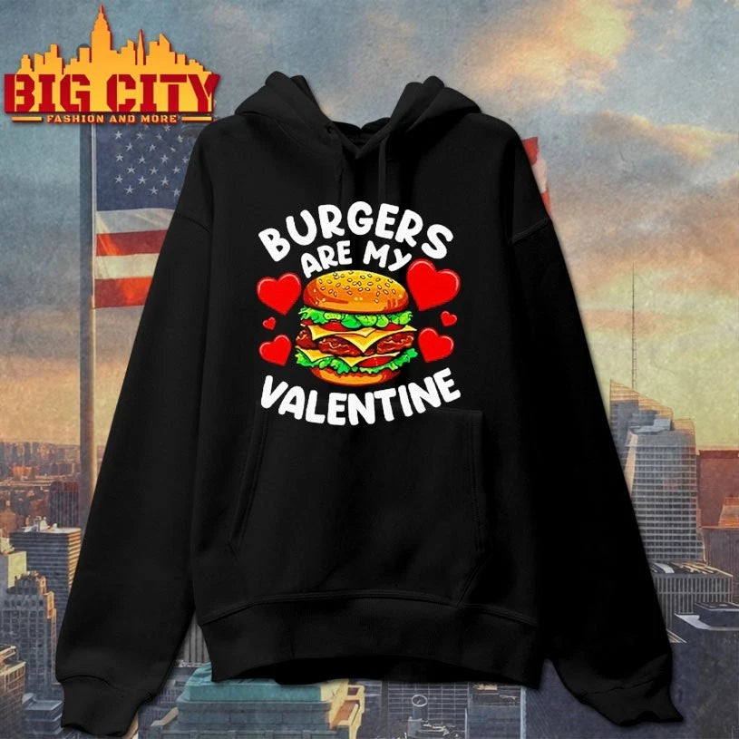Burgers Are My Valentine 2026 shirt