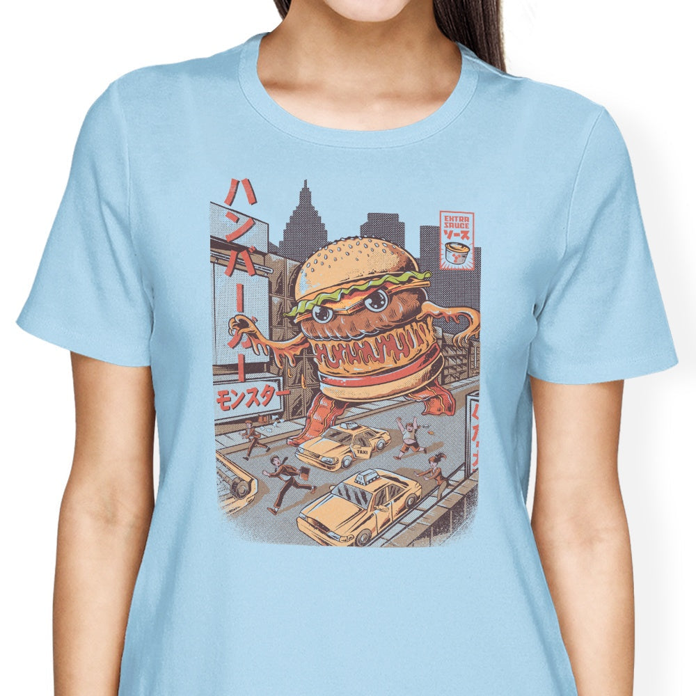 Burgerzilla - Women's Apparel T-Shirts, Hoodie, Sweatshirt | CiraTrend.com (Image 4)