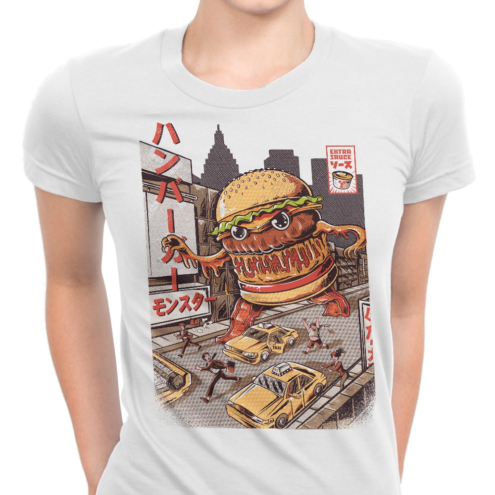 Burgerzilla - Women's Apparel T-Shirts, Hoodie, Sweatshirt | CiraTrend.com (Image 1)