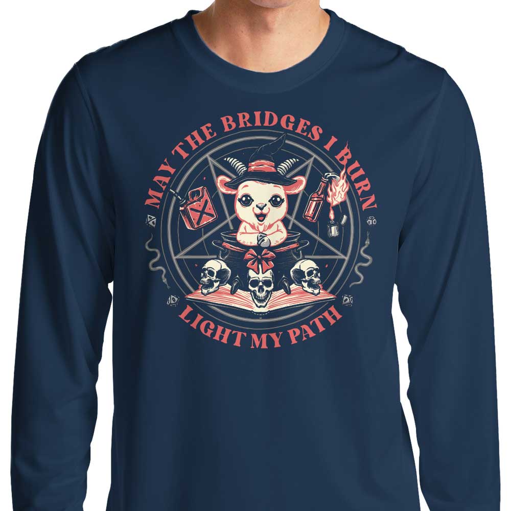 Burn Bridges - Long Sleeve T-Shirt Hoodie, Sweatshirt | CiraTrend.com (Image 3)