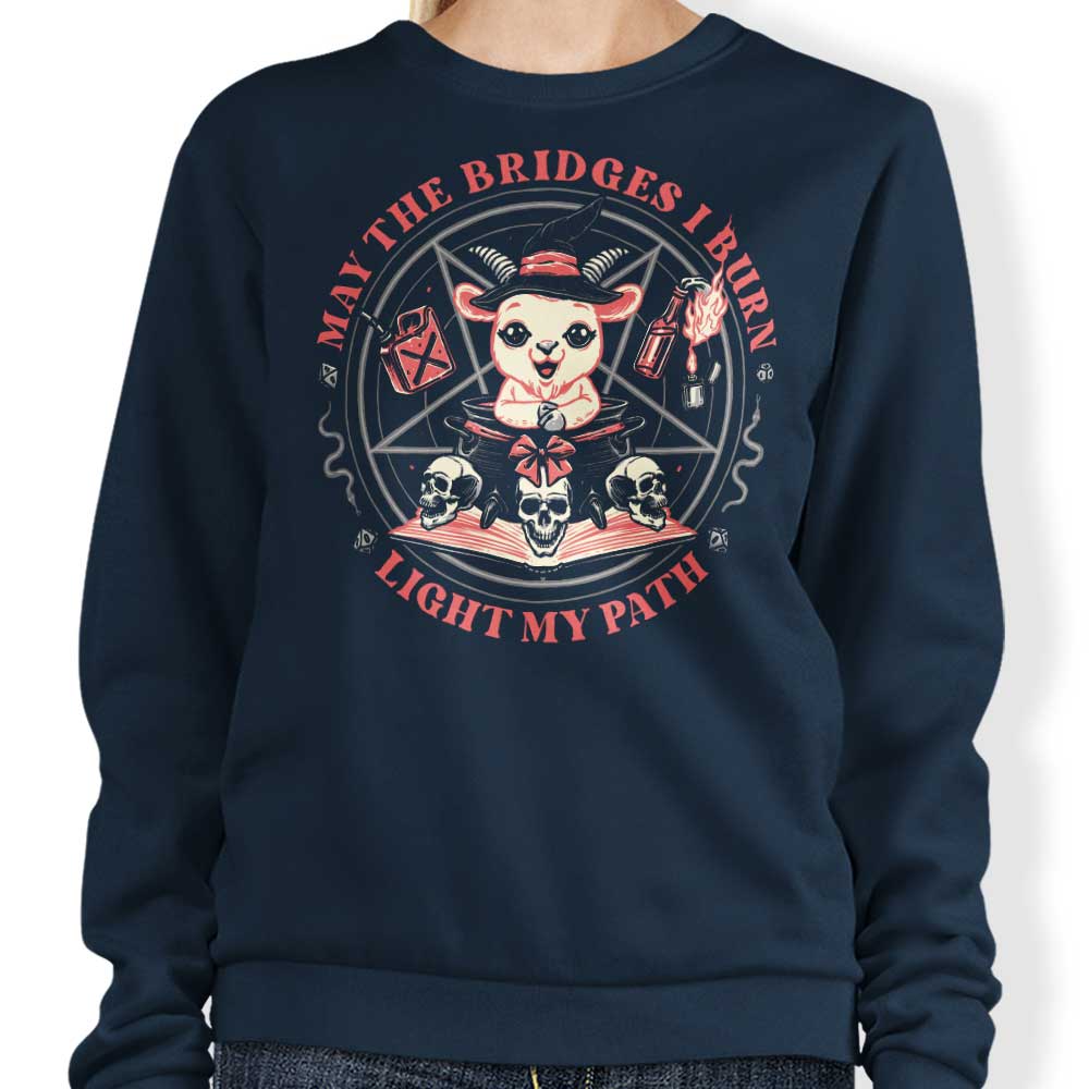 Burn Bridges - Sweatshirt T-Shirts, Hoodie | CiraTrend.com (Image 3)