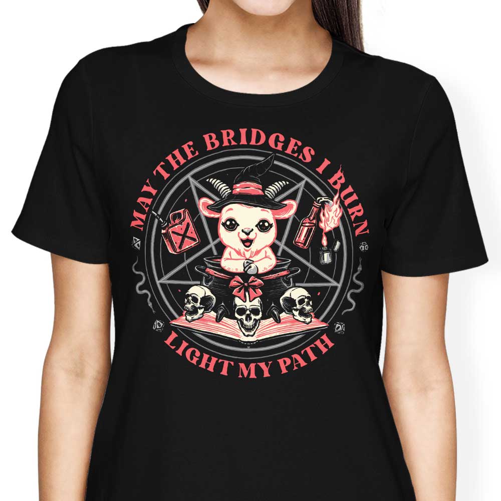 Burn Bridges - Women's Apparel T-Shirts, Hoodie, Sweatshirt | CiraTrend.com (Image 3)