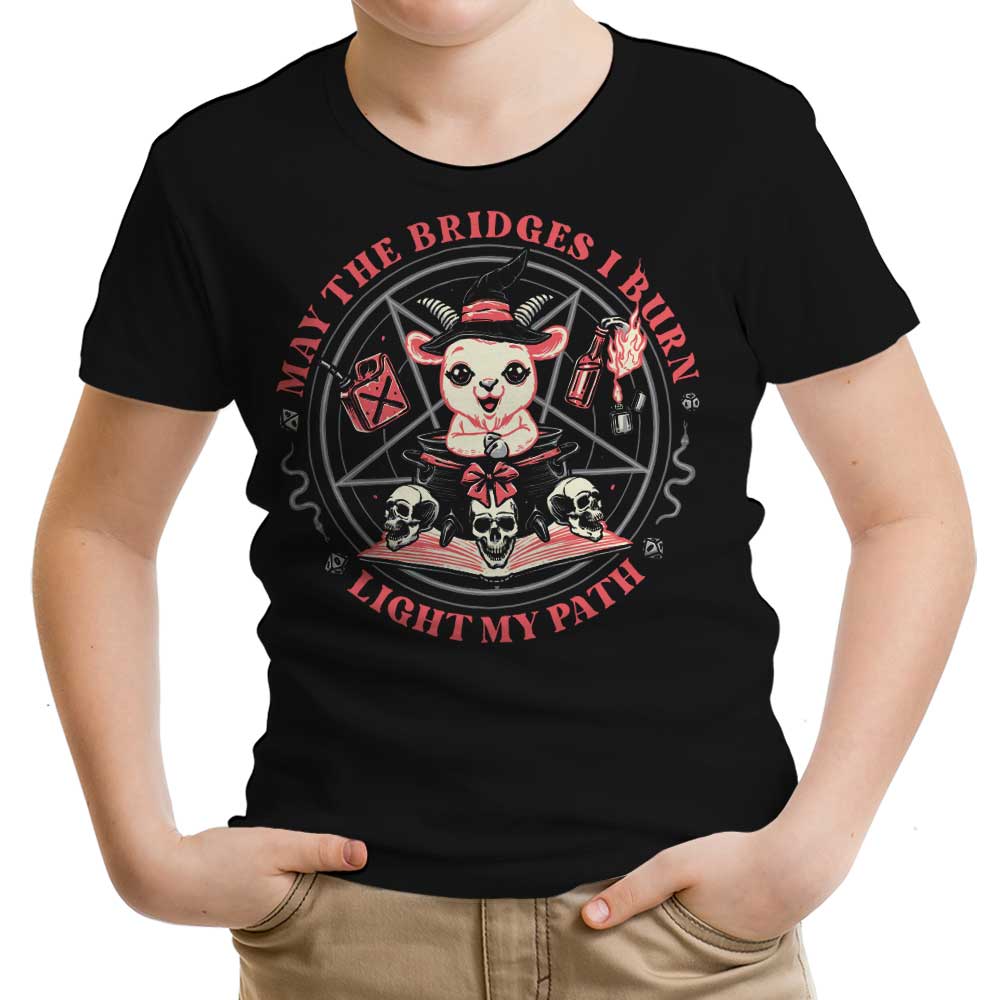 Burn Bridges - Youth Apparel T-Shirts, Hoodie, Sweatshirt | CiraTrend.com (Image 1)