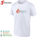 Burn your wellness hub logo shirt