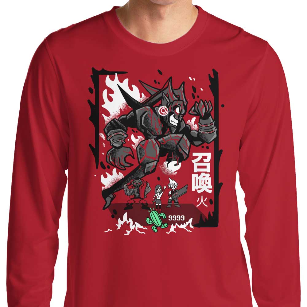 Burning Summoning - Long Sleeve T-Shirt Hoodie, Sweatshirt | CiraTrend.com (Image 1)