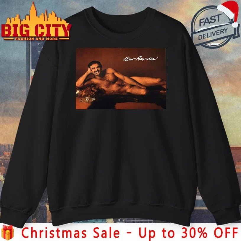 Burt Reynolds 1972 Cosmopolitan Centerford Vintage Poster Shirt