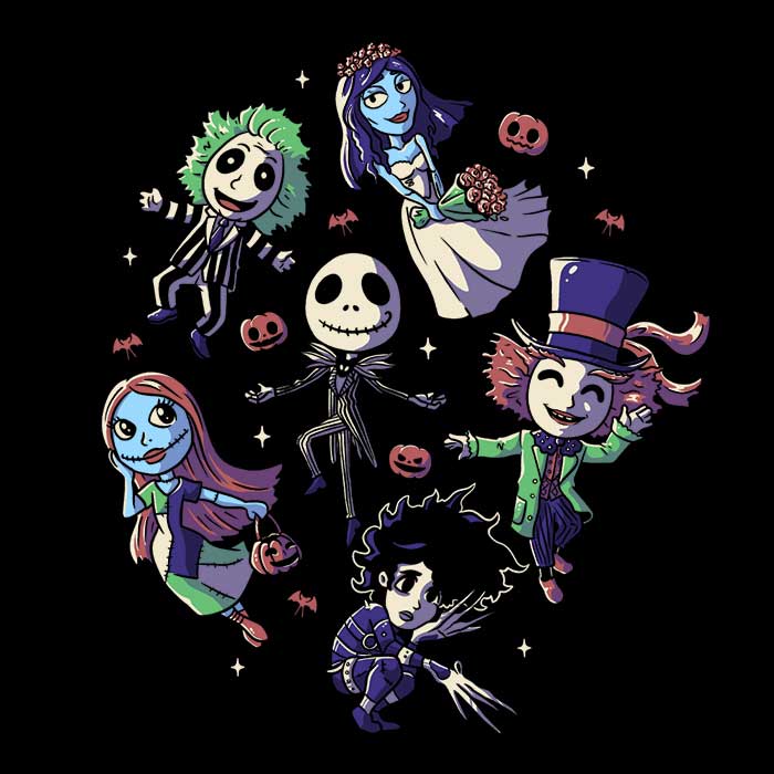 Burton's Halloween - Men's Apparel T-Shirts, Hoodie, Sweatshirt | CiraTrend.com (Image 2)