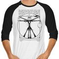 Burtruvian Man - 3/4 Sleeve Raglan T-Shirt Hoodie, Sweatshirt | CiraTrend.com (Image 1)