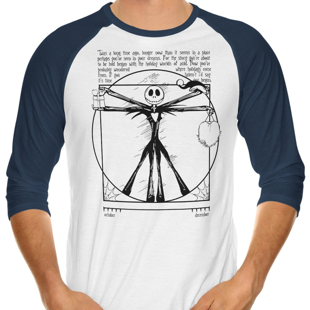 Burtruvian Man - 3/4 Sleeve Raglan T-Shirt Hoodie, Sweatshirt | CiraTrend.com (Image 4)