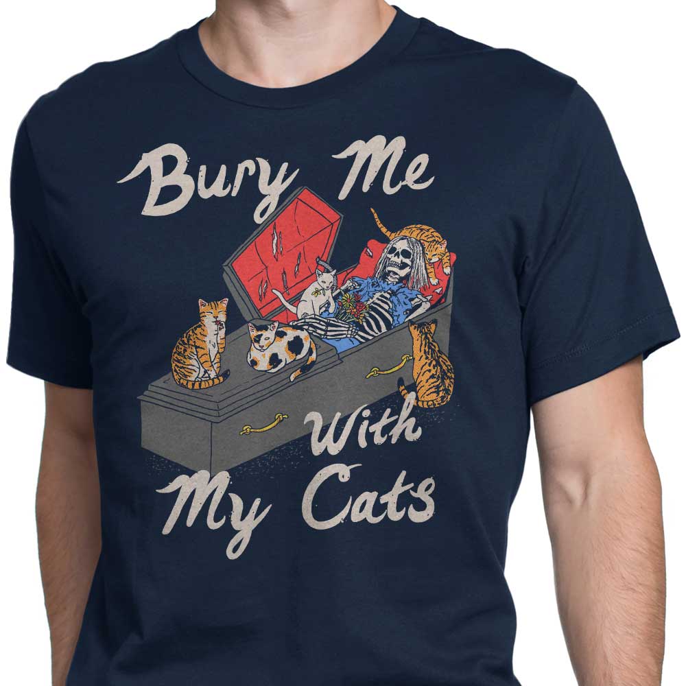 Bury Me With My Cats - Men's Apparel T-Shirts, Hoodie, Sweatshirt | CiraTrend.com (Image 4)