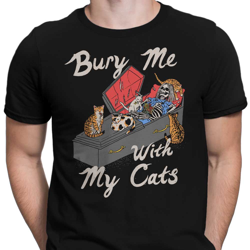 Bury Me With My Cats - Men's Apparel T-Shirts, Hoodie, Sweatshirt | CiraTrend.com (Image 3)