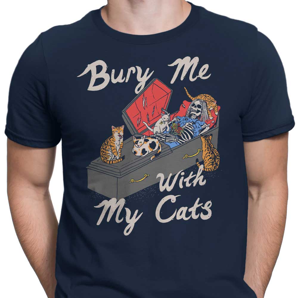Bury Me With My Cats - Men's Apparel T-Shirts, Hoodie, Sweatshirt | CiraTrend.com (Image 5)
