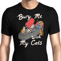 Bury Me With My Cats - Men's Apparel T-Shirts, Hoodie, Sweatshirt | CiraTrend.com (Image 1)
