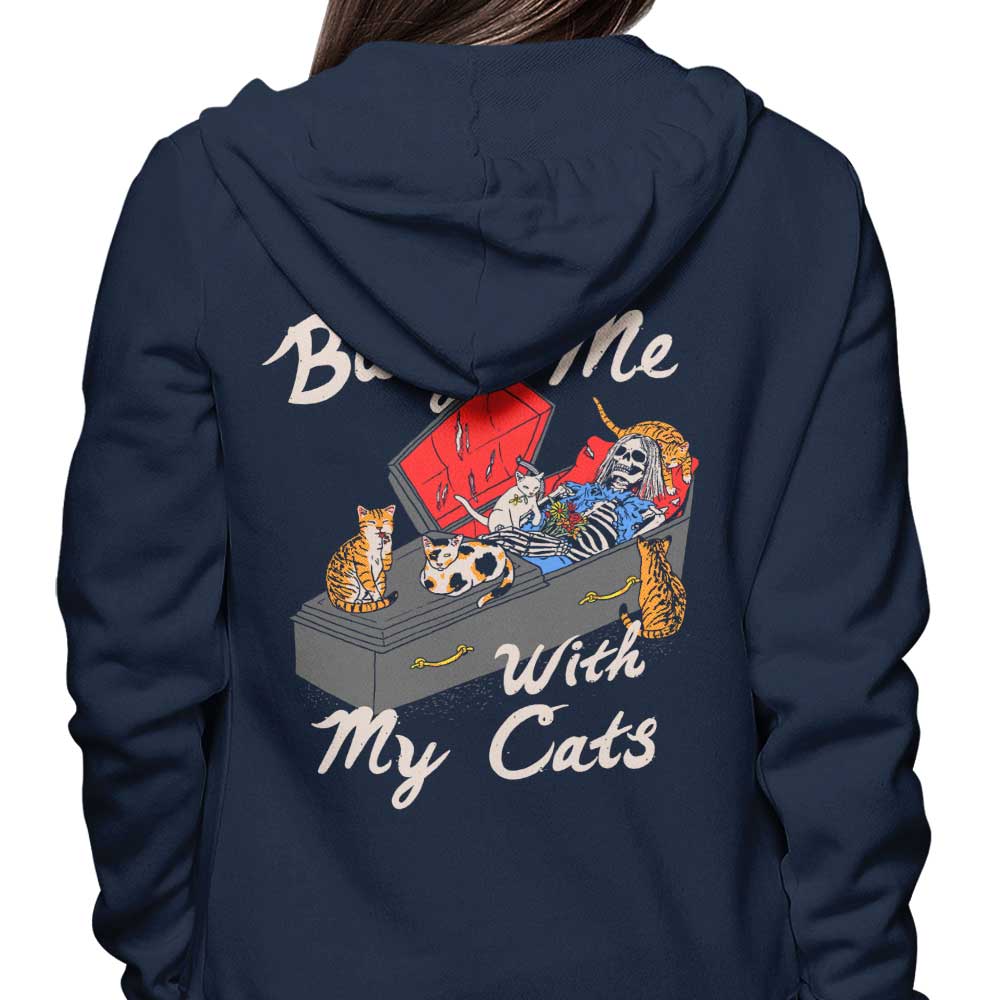 Bury Me With My Cats - Hoodie T-Shirts, Sweatshirt | CiraTrend.com (Image 3)