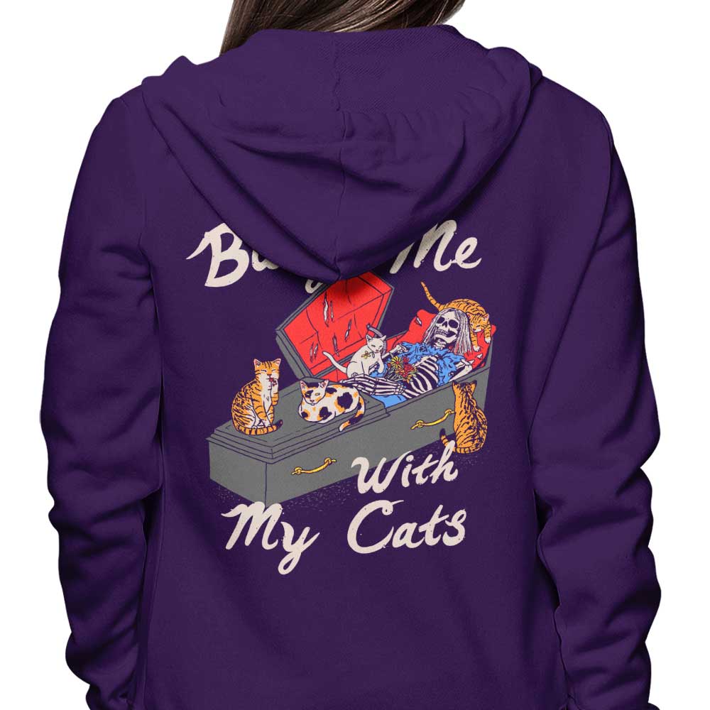 Bury Me With My Cats - Hoodie T-Shirts, Sweatshirt | CiraTrend.com (Image 4)