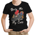 Bury Me With My Cats - Youth Apparel T-Shirts, Hoodie, Sweatshirt | CiraTrend.com (Image 1)