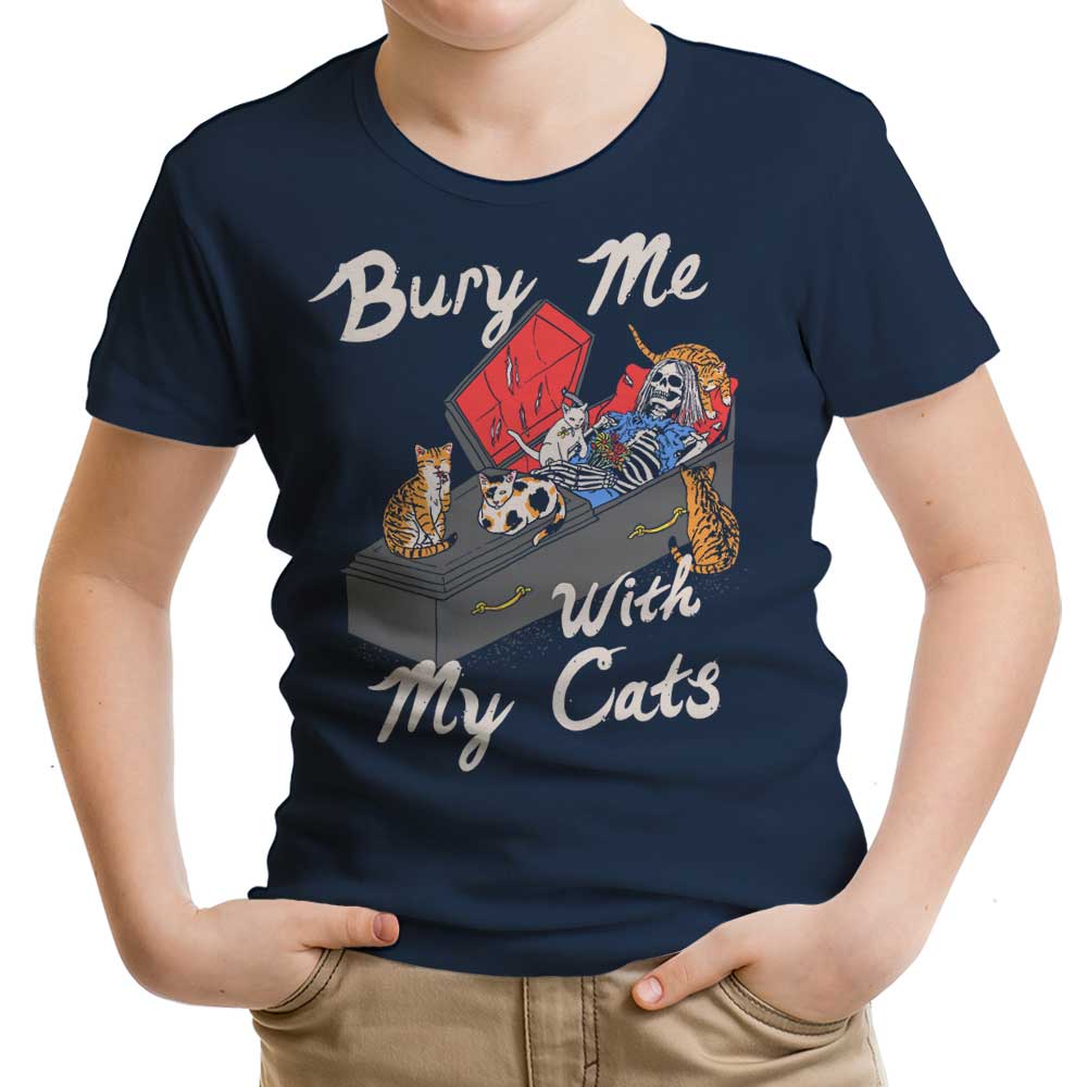 Bury Me With My Cats - Youth Apparel T-Shirts, Hoodie, Sweatshirt | CiraTrend.com (Image 3)