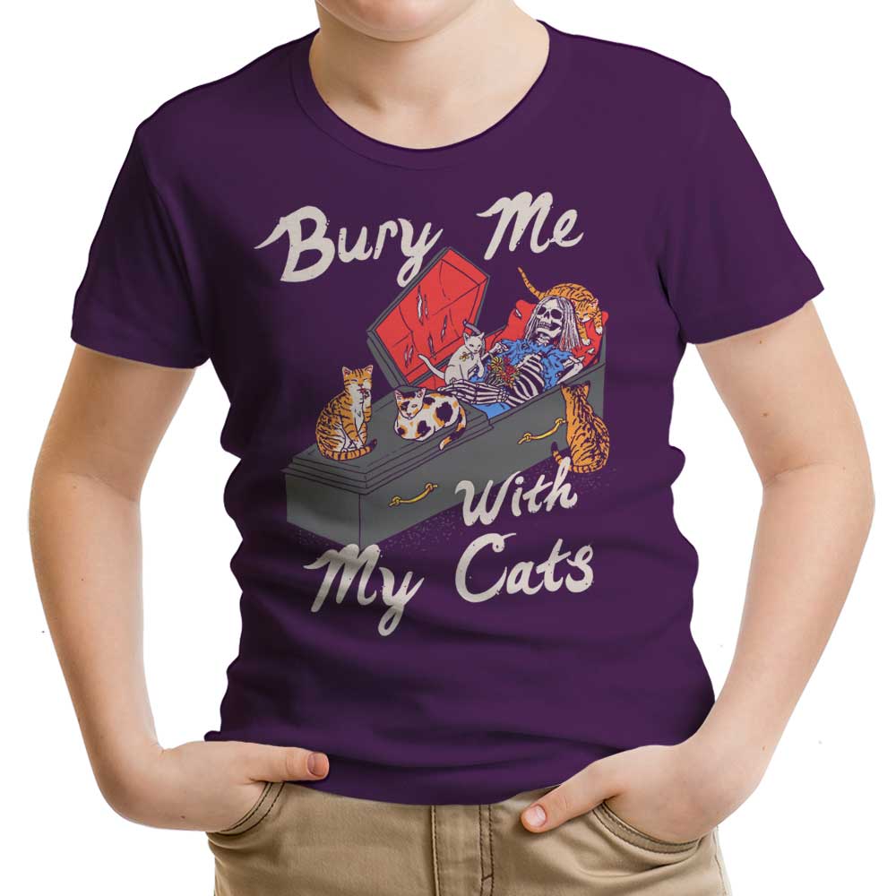 Bury Me With My Cats - Youth Apparel T-Shirts, Hoodie, Sweatshirt | CiraTrend.com (Image 4)