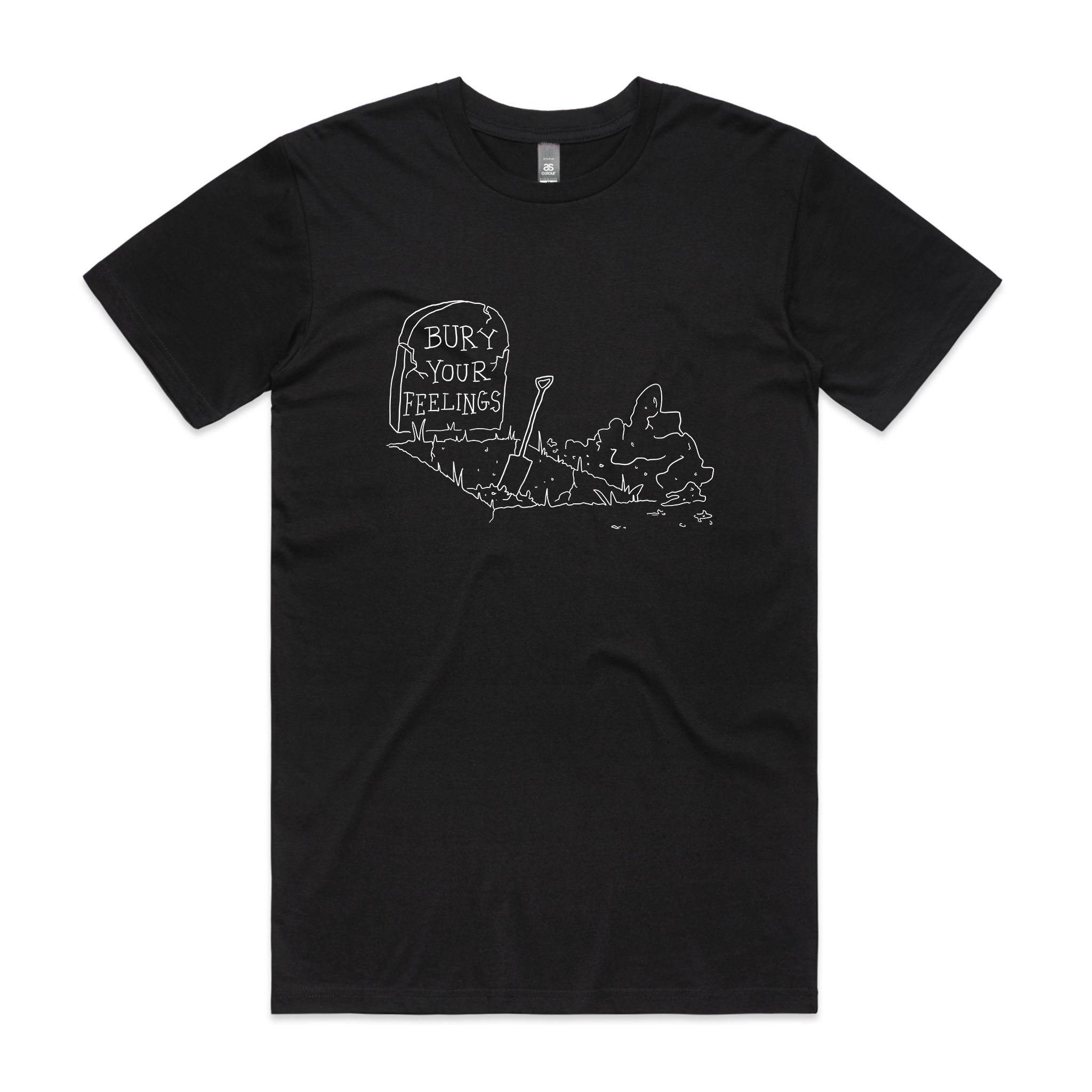 Bury Your Feelings Tee Hoodie, Sweatshirt | CiraTrend.com (Image 1)