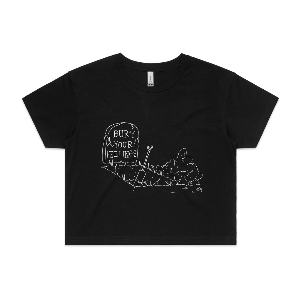 Bury Your Feelings Tee Hoodie, Sweatshirt | CiraTrend.com (Image 3)