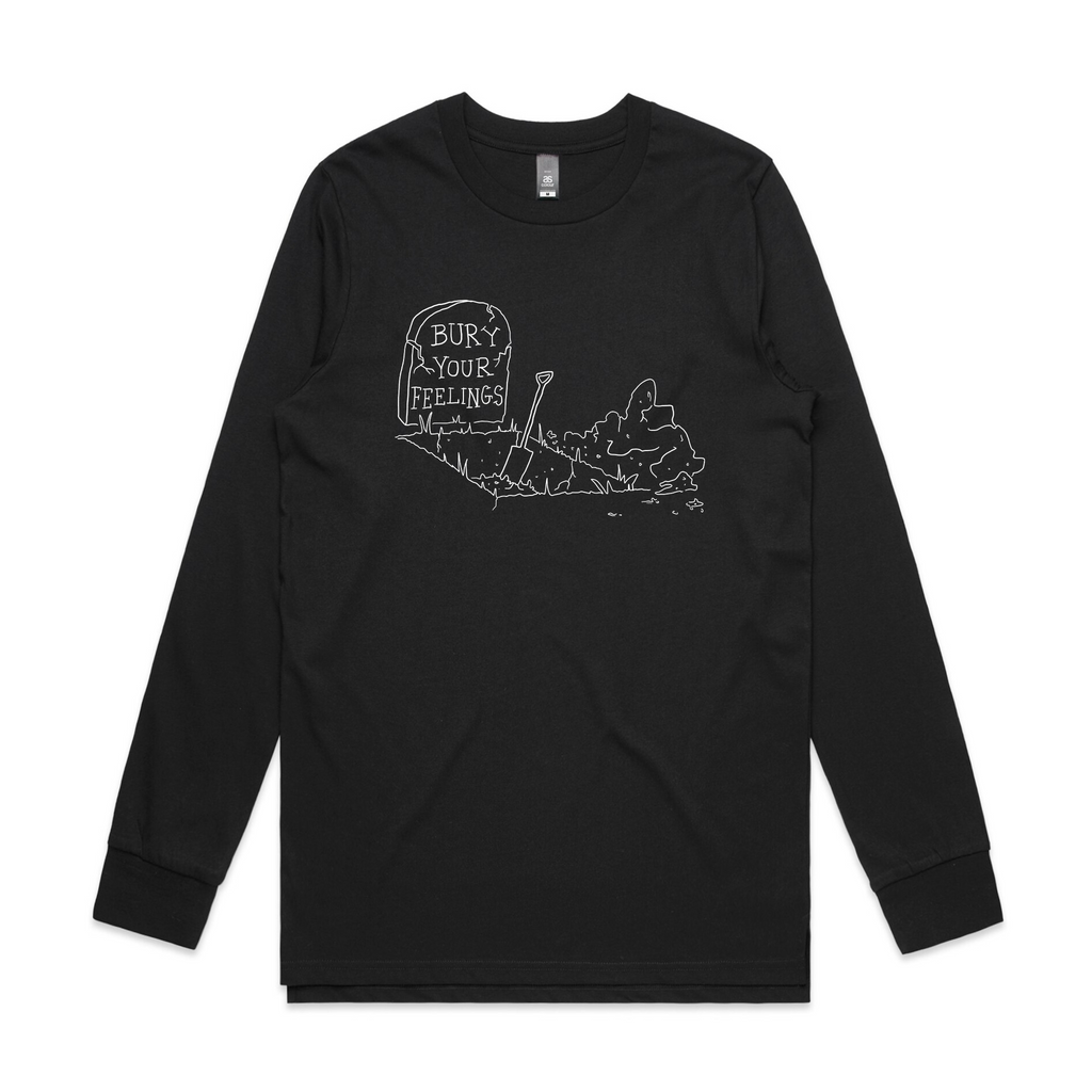 Bury Your Feelings Tee Hoodie, Sweatshirt | CiraTrend.com (Image 4)