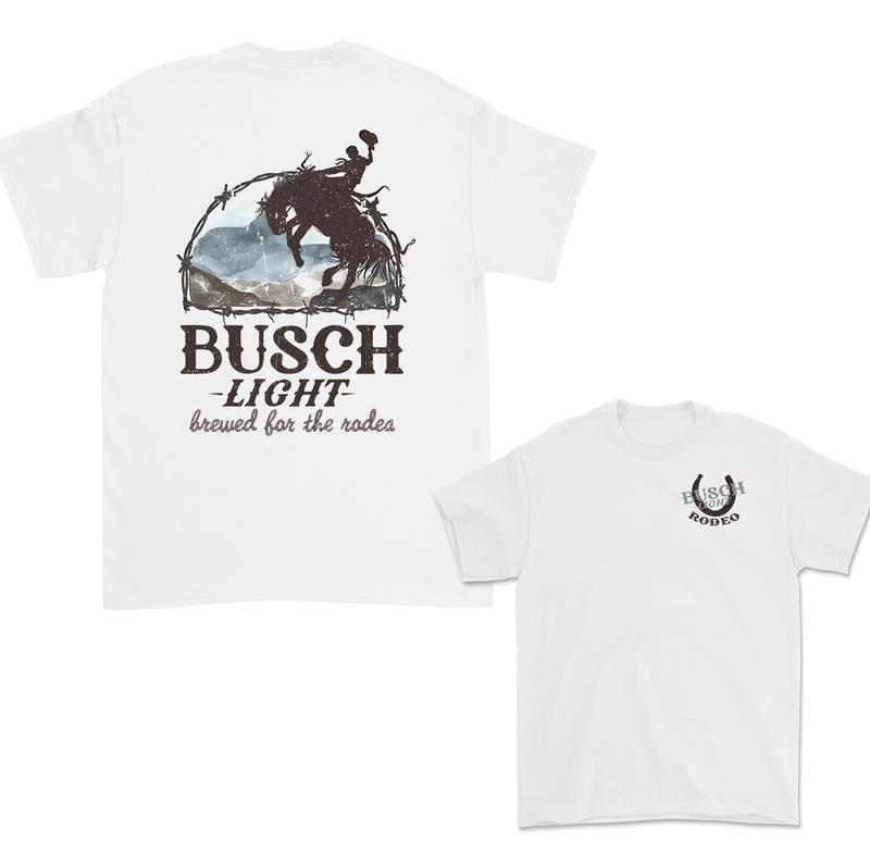 Busch Light Rodeo Cowboy T-Shirt Sweatshirt Hoodie | CiraTrend.com