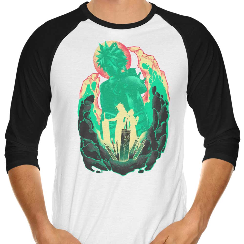 Buster Sword Successor - 3/4 Sleeve Raglan T-Shirt Hoodie, Sweatshirt | CiraTrend.com (Image 1)