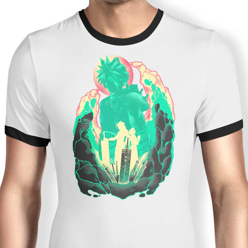 Buster Sword Successor - Ringer T-Shirt Hoodie, Sweatshirt | CiraTrend.com (Image 1)