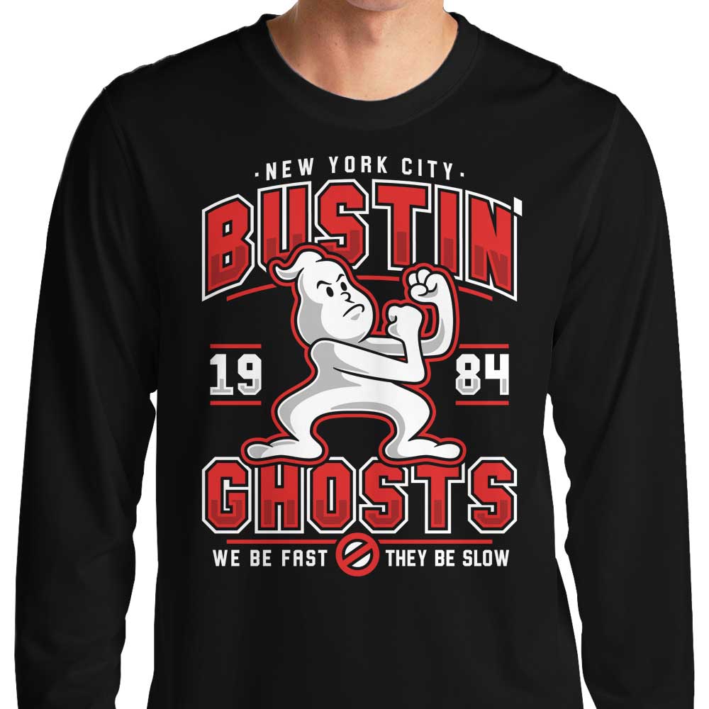Bustin' Ghosts - Long Sleeve T-Shirt Hoodie, Sweatshirt | CiraTrend.com (Image 1)