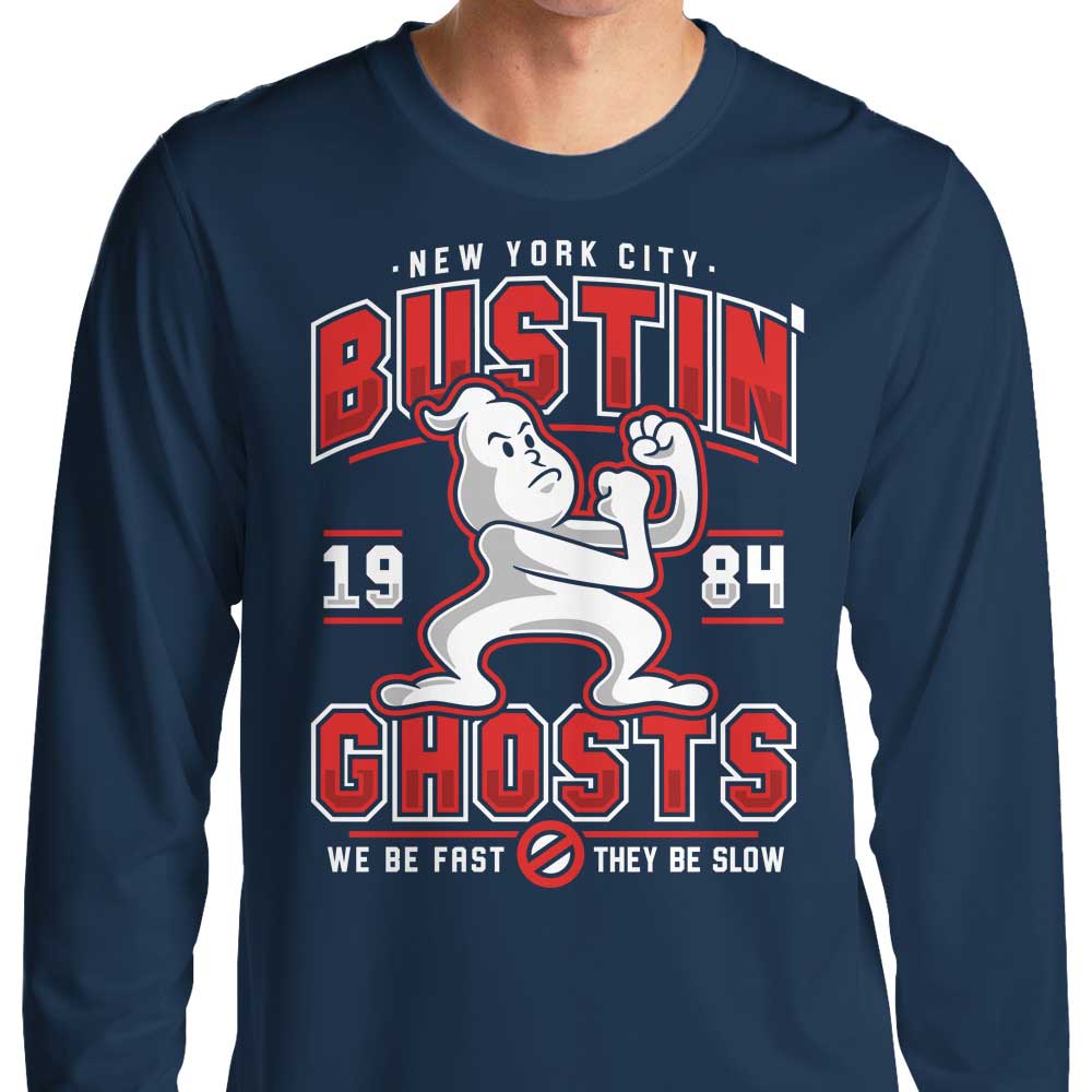 Bustin' Ghosts - Long Sleeve T-Shirt Hoodie, Sweatshirt | CiraTrend.com (Image 3)