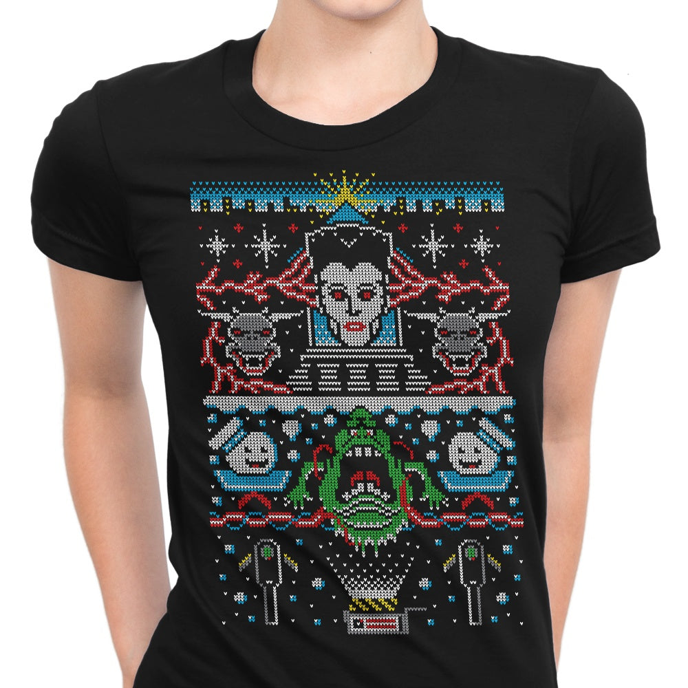 Bustin X-Mas Sweater - Women's Apparel T-Shirts, Hoodie, Sweatshirt | CiraTrend.com (Image 1)