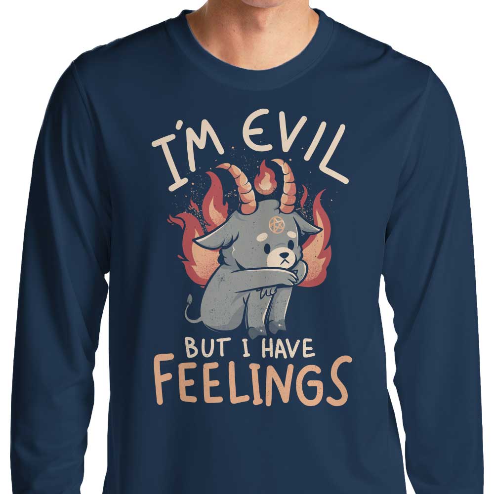 But I Have Feelings - Long Sleeve T-Shirt Hoodie, Sweatshirt | CiraTrend.com (Image 3)