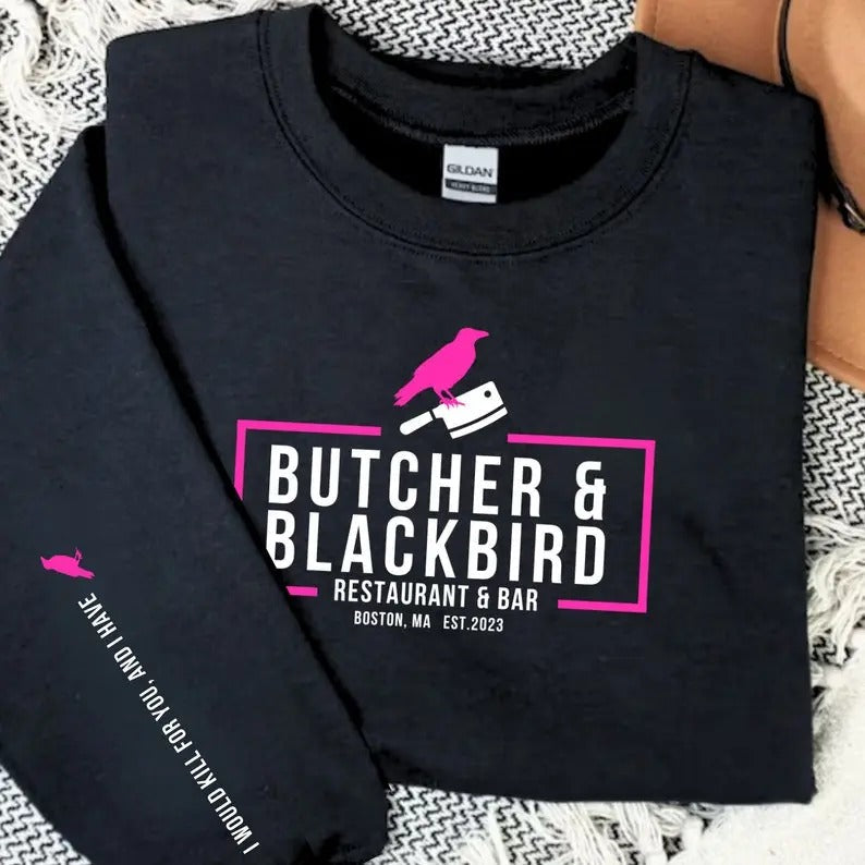Butcher & Blackbird Sweatshirt and Hoodie Brynne Weaver, Smut Gift, Book Sweatshirt, Dark Romance, Romantasy, Bookish...