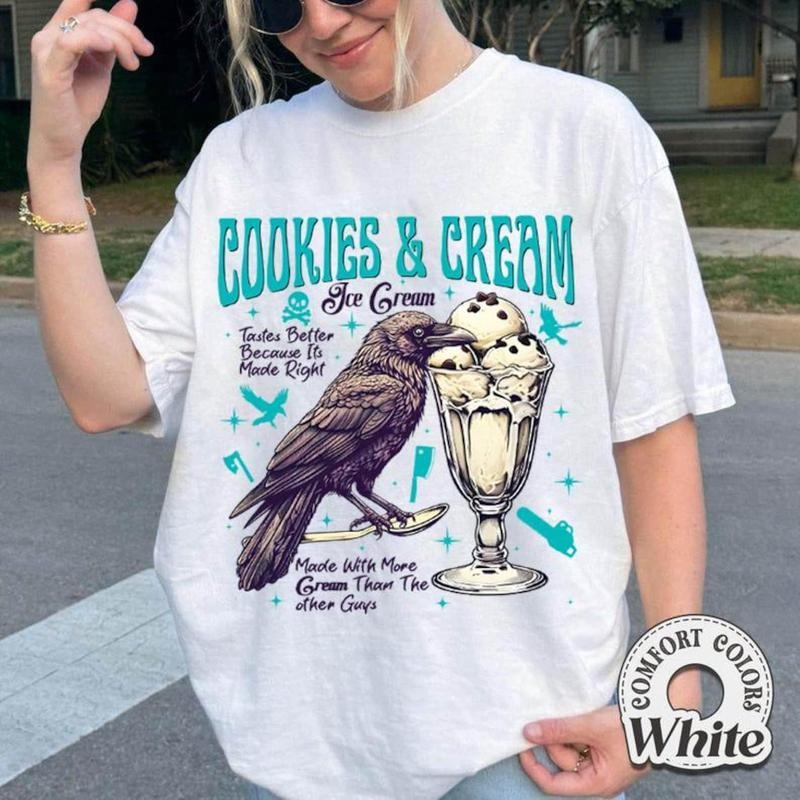 Butcher Blackbird Dark Romance Digital Shirt download, Cookie & Cream Ice Cream Shirt, Brynne Inspired Book png, Gift For Book Lover