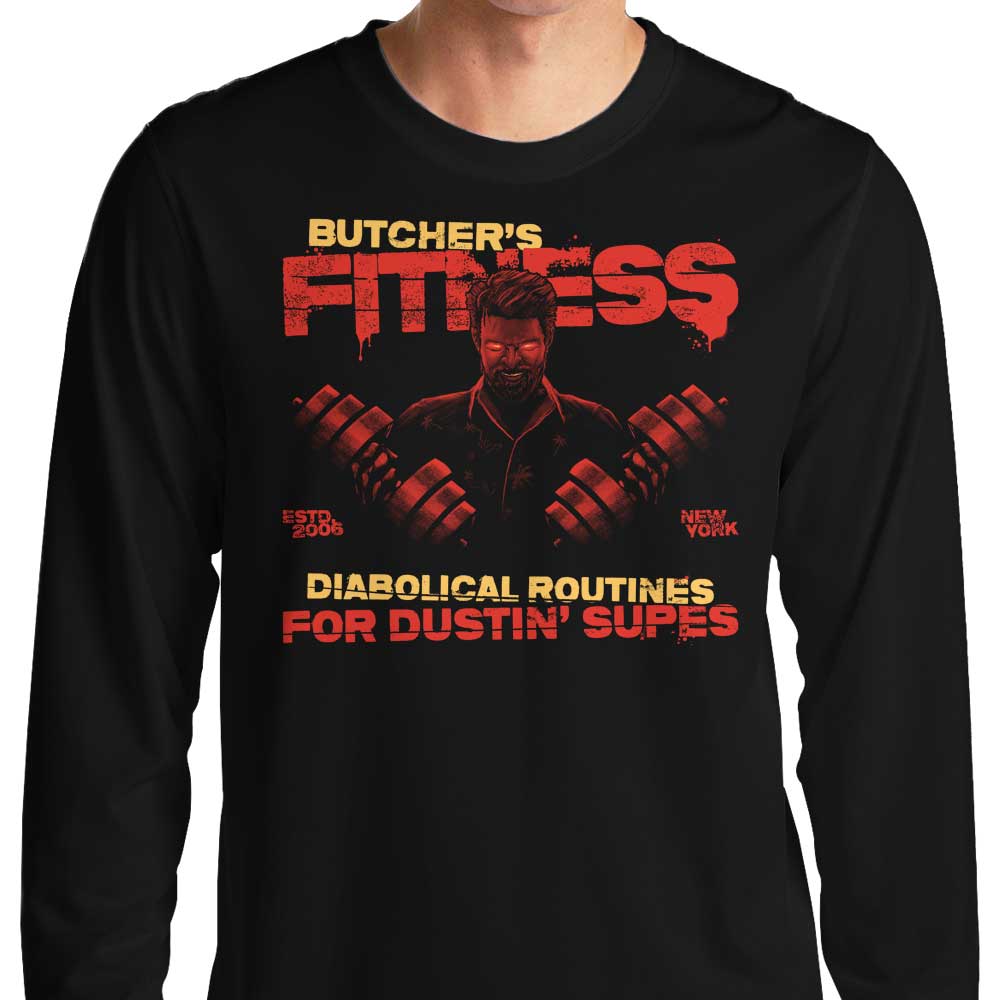 Butcher's Fitness - Long Sleeve T-Shirt Hoodie, Sweatshirt | CiraTrend.com (Image 1)