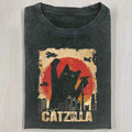 CATZILLA SHIRT, Funny Halloween Shirt, Unisex T-Shirt, Gift For Men Women Hoodie, Sweatshirt | CiraTrend.com