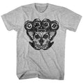 CBGB Mens S/S T-Shirt - Bone Knuckles - Heather Gray Heather Hoodie, Sweatshirt | CiraTrend.com