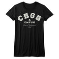 CBGB Girls Juniors S/S T-Shirt - Logo - Solid Black Hoodie, Sweatshirt | CiraTrend.com