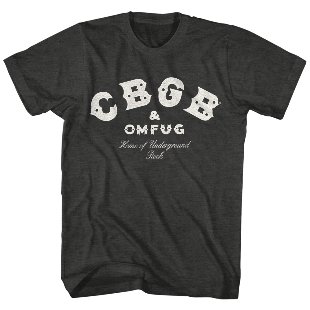 CBGB S S Logo Heather Black Heather T-Shirts, Hoodie, Sweatshirt