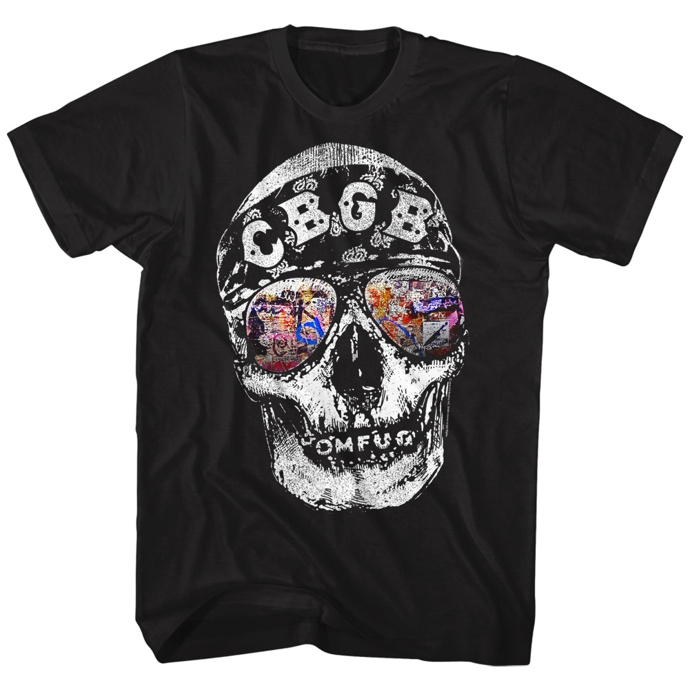 CBGB S S Reflection Solid Black T-Shirts, Hoodie, Sweatshirt