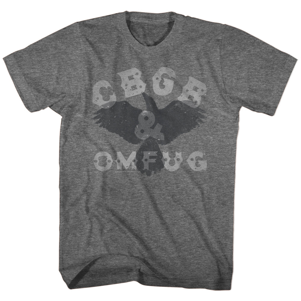CBGB S S Crow Heather Graphite Heather T-Shirts, Hoodie, Sweatshirt