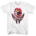 CBGB S S Faceted Skull Wings Solid White T-Shirts, Hoodie, Sweatshirt