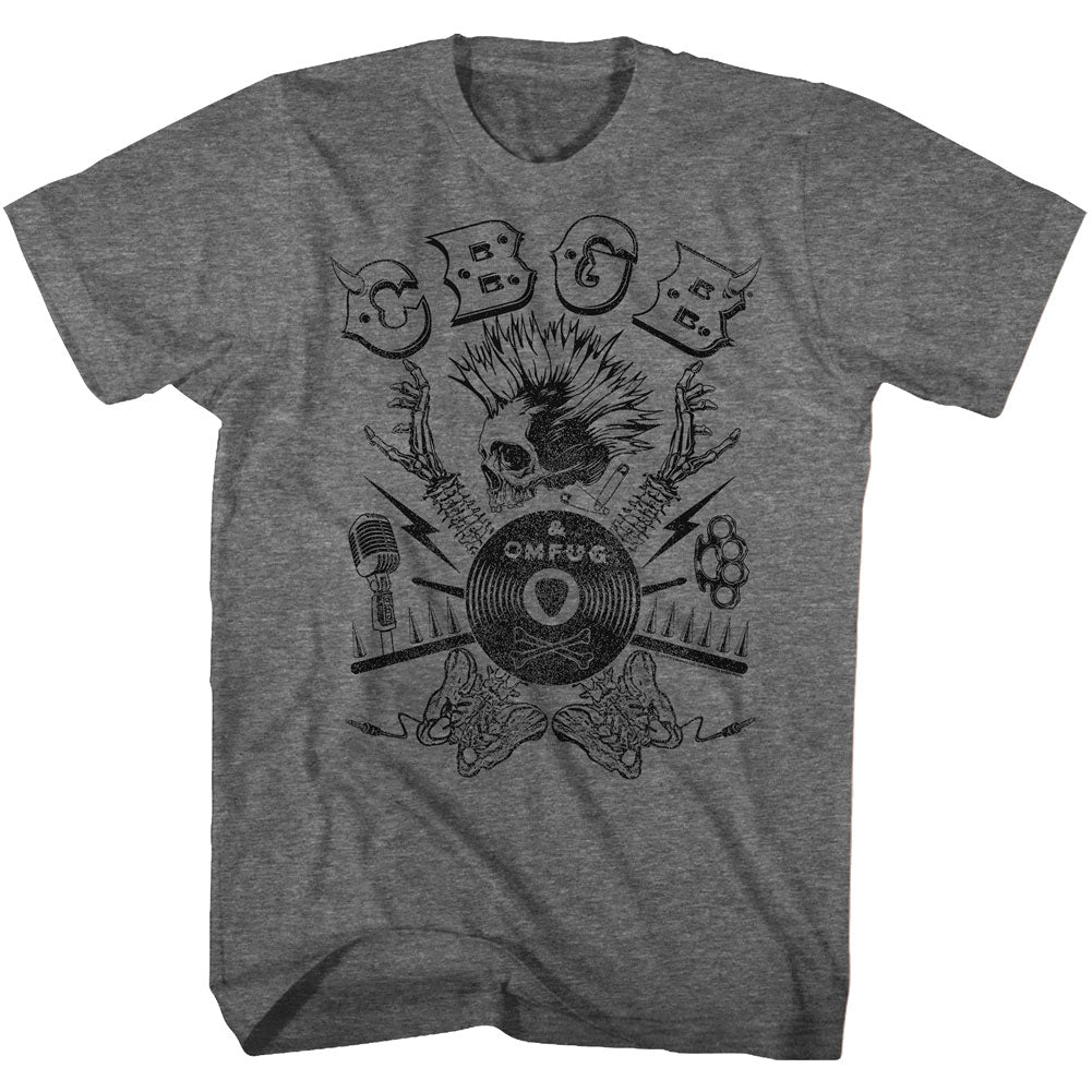 CBGB S S Spinetars Heather Graphite Heather T-Shirts, Hoodie, Sweatshirt