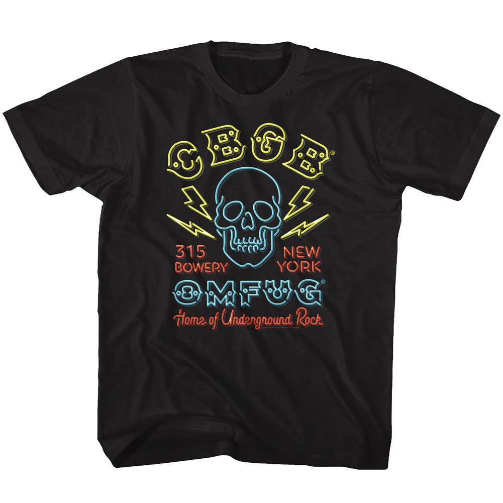 CBGB S S Neon Sign Solid Black T-Shirts, Hoodie, Sweatshirt