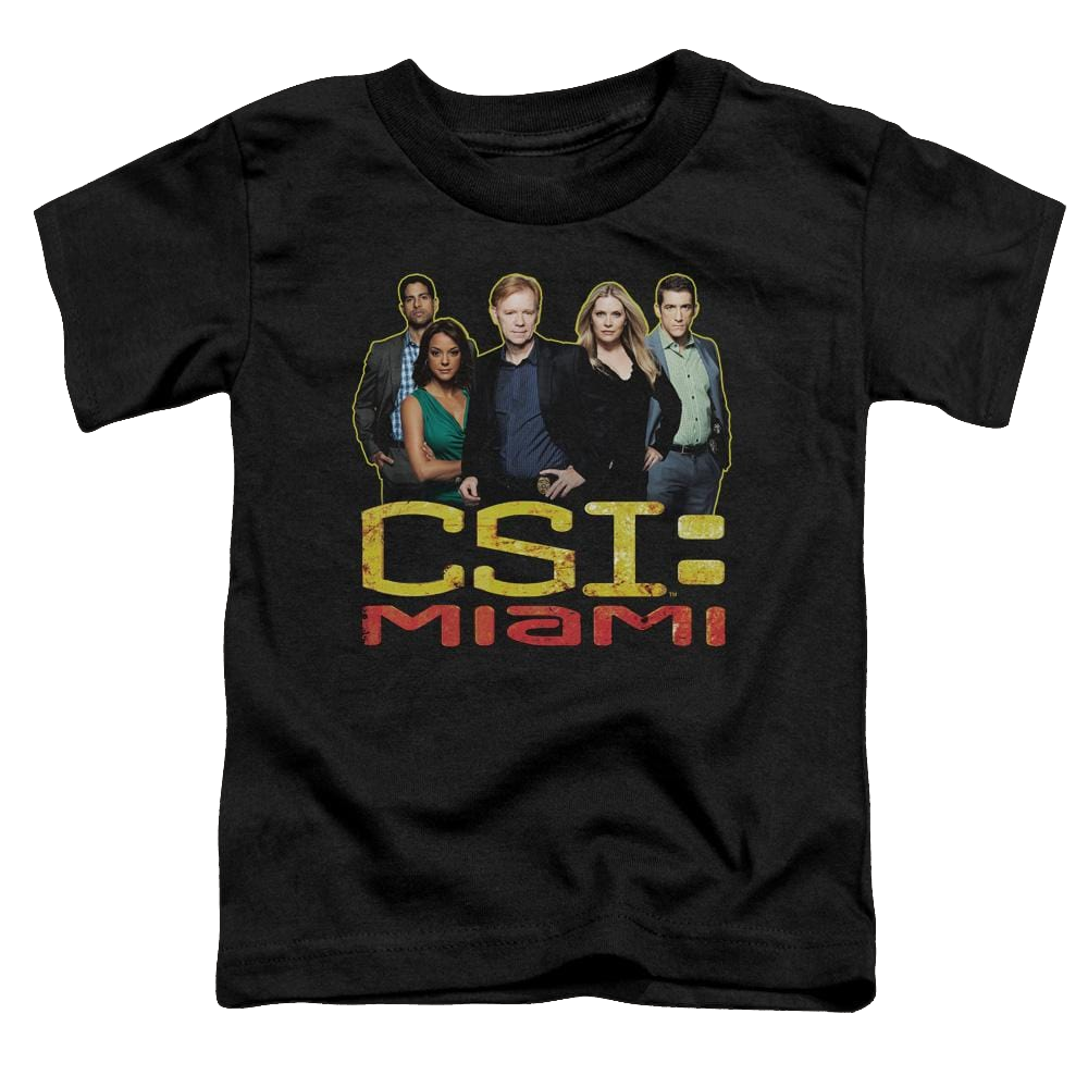 Csi Miami The Cast In Black - Toddler T-Shirt Hoodie, Sweatshirt | CiraTrend.com