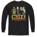 Csi Miami The Cast In Black - Youth Long Sleeve T-Shirt Hoodie, Sweatshirt | CiraTrend.com