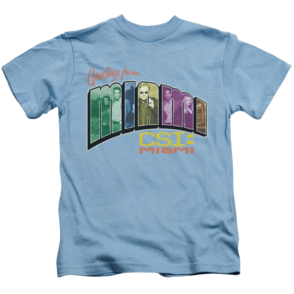 Csi Miami Greeting From Miami - Kid's T-Shirt Hoodie, Sweatshirt | CiraTrend.com